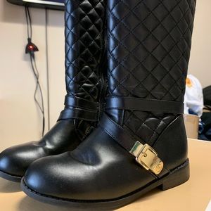 Michael Kors Emma Leena Boots, Black SZ 13 - USED